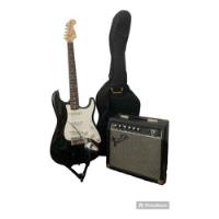  Guitarra Fender Squier Bullet Stratocaster + Amplificador segunda mano  Argentina