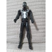 Muñeco Hombre Araña Negro 30cm, usado segunda mano  Argentina