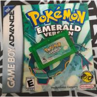Pokemon Esmeralda Gameboy Advance Gba Original Caja Custom, usado segunda mano  Argentina