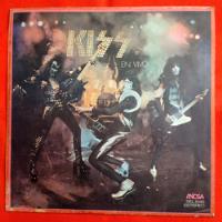 Kiss - En Vivo - Micsa - Vinilo 1976  segunda mano  Argentina