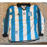 Usado, Camiseta Racing adidas 2000 Primer Campeón. Manga Larga T1 segunda mano  Argentina