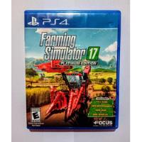 Farming Simulator 17 Platinum Edition Ps4 Fisico segunda mano  Argentina