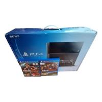 Consola Ps4 Sony Playstation 4 500gb En Caja + Juegos Pes  segunda mano  Argentina