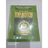 Libro Top Notch 2, Teacher's Edition (2nda). Pearson segunda mano  Argentina