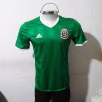 Camiseta  Seleccion De Mexico Titular 2016 adidas Original segunda mano  Argentina