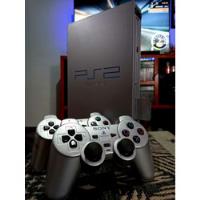 Playstation 2 Fat Silver Con Network Adapter.  segunda mano  Argentina