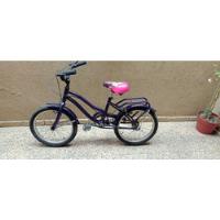 Bicicleta Nena R16 Violeta. Muy Buen Estado segunda mano  Argentina