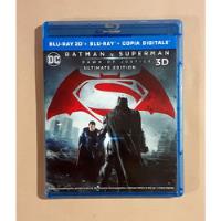 Batman V Superman Ultimate Edition Blu-ray 3d + 2d Original segunda mano  Argentina