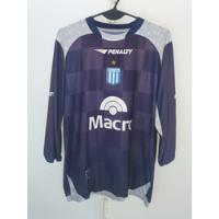 Camiseta Racing Club Penalty Azul Mangas Largas Utileria segunda mano  Argentina