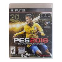 Pro Evolution Soccer 16 - Físico - Ps3 segunda mano  Argentina