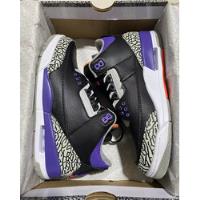 Usado, Nike Jordan Retro 3 Court Purple  segunda mano  Argentina
