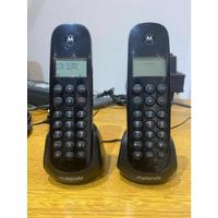 Teléfono Inalámbrico Motorola Doble M700-2 Negro segunda mano  Argentina