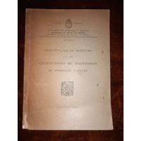 Descripción Muestras Y Colecciones De Minerales Y Rocas 1970, usado segunda mano  Argentina