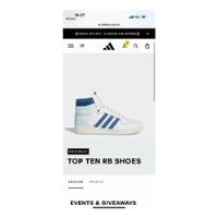 Zapatillas adidas Top Ten Rb Shoes Us8m segunda mano  Argentina