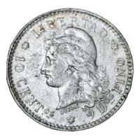 Moneda Plata 10 Centavos Patacon 1883 Argentina  segunda mano  Argentina