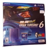 Playstation 3 Ultra Slim Azul - Gran Turismo 6 segunda mano  Argentina