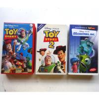 Usado, Pack Vhs Disney Toy Story Monsters Inc. Original segunda mano  Argentina
