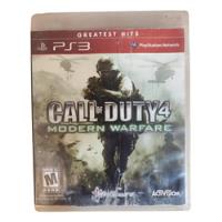 Call Of Duty 4 Modern Warfare - Fisico - Ps3 segunda mano  Argentina