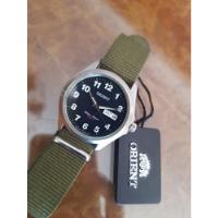 Usado, Orient Tipo Militar Day Date Reloj Con Estuche Y Manual segunda mano  Argentina