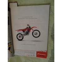 Publicidad Moto Honda Crf 450 R Año 2004 segunda mano  Argentina
