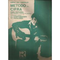 Usado, Metodo Por Cifra Para Guitarra  Garay Del Castillo segunda mano  Parque Avellaneda