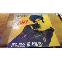 Alphabet Its Time To Pump (remix) Vinilo Maxi Italy 1990 segunda mano  Argentina