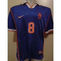 Usado, Camiseta Holanda Mundial Francia 1998 Bergkamp #8 Arsenal L segunda mano  Argentina