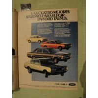 Publicidad Ford Taunus L - Gxl - Gt Coupe -sp Coupe Año 1980 segunda mano  Argentina