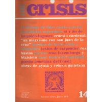 Revista Crisis 14 Jun 1974 Luxemburgo Roa Bastos Boal, usado segunda mano  Argentina