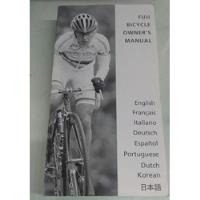 Fuji Bicycle Owner´s Manual  De Bicicleta (en Español)   /w segunda mano  Argentina