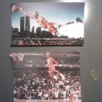 Lote 2 Fotos De Michael Jordan Basket Fotografia segunda mano  Argentina