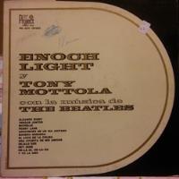 Enoch Light Tony Motola  Beatles Covers Tapa 8,5 Vinilo 9, usado segunda mano  Argentina