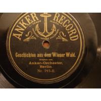 Usado, Anker Record Disco De Pasta Geschichten Aus Dem Wiener Wald segunda mano  Argentina