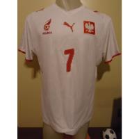 Camiseta Selección Polonia Euro Suiza Austria 2008 Smolarek , usado segunda mano  Argentina
