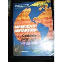 Geografia Tercer Curso America Y Antartida - Az Editora segunda mano  Argentina