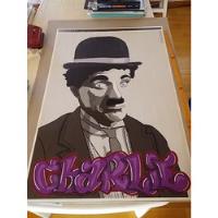 Deco Vinilo Chaplin 89x59 segunda mano  Argentina