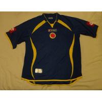 Usado, Camiseta De Colombia Marca Lotto Azul, Talle S segunda mano  Argentina