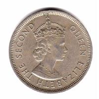 Hong Kong Moneda 1 Dollar Año 1960 Kn Km#31.1 segunda mano  Argentina
