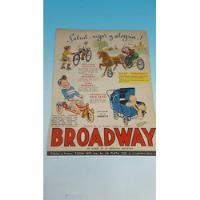 Usado, Antiguo Juguete Publicidad Original 1950 Rodados Broadway segunda mano  Argentina