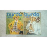 Revistas Burda Moden Machtmodenmitmachen Año 1972 Con Moldes, usado segunda mano  Argentina