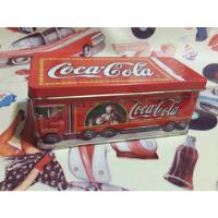 Coca Cola Lata Antigua Camión Vela Año 2000  14x5 Cm segunda mano  Tapiales