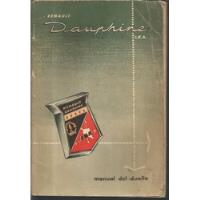Manual Del Dueño / Renault Dauphine I.k.a. / segunda mano  Argentina