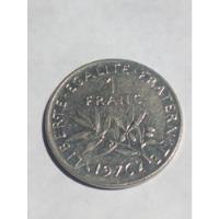 Moneda Francia 1 Franco Año 1976 (404) segunda mano  Argentina