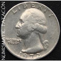 Moneda Usa Quarter Dollar 1972 - Km 164a segunda mano  Argentina