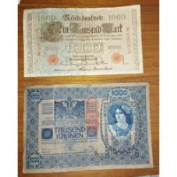 Billetes Alemanes Antiguos Lote 2 Billetes segunda mano  Argentina
