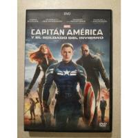 Capitán América Y El Soldado Del Invierno- Marvel - Dvd Orig, usado segunda mano  Argentina