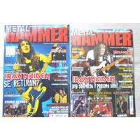 Lote Iron Maiden En Tapa Y En Lamina Central 2 Metal Hammer  segunda mano  Argentina