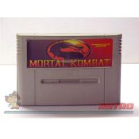Cartucho Mortal Kombat Para Consola Super Nintendo Snes, usado segunda mano  Argentina