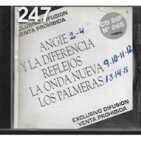 Los Palmeras La Onda Nueva Angie Dif Cd Dif,065 Mat.de Radio segunda mano  Argentina