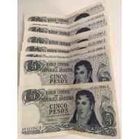 Billetes Antiguos Cinco Pesos  segunda mano  Microcentro